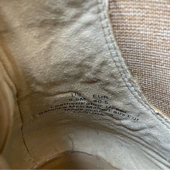 Sam Edelman Laguna Light Brown Suede Lug Sole Chelsea Boot 9 1/2 M - Picture 11 of 14